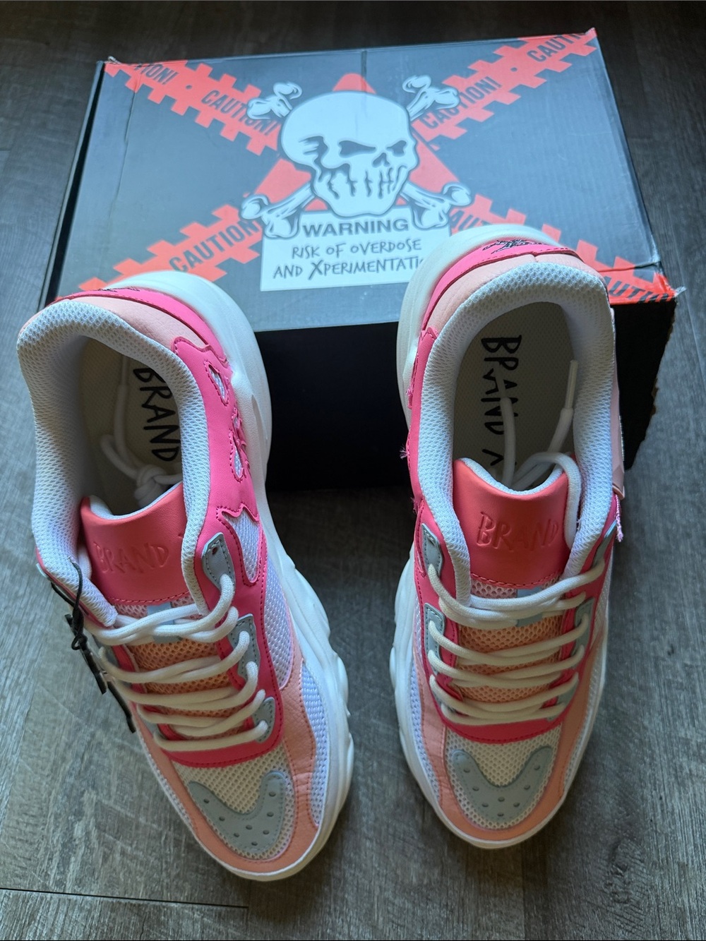 BRAND X Bones Bubblegum Men's Chunky Sneakers
